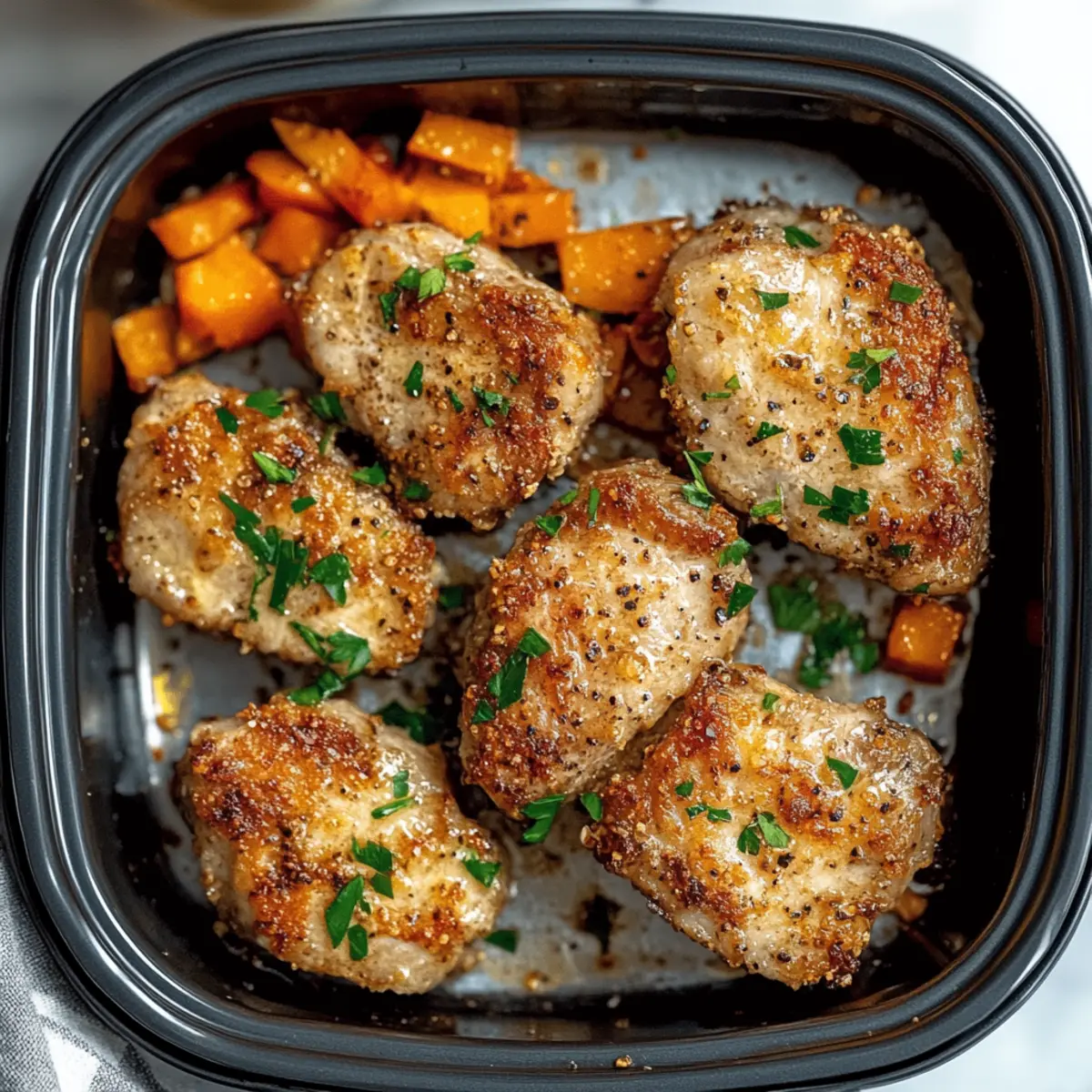 Air Fryer Parmesan Crusted Chicken for a Crispy, Healthy Delight