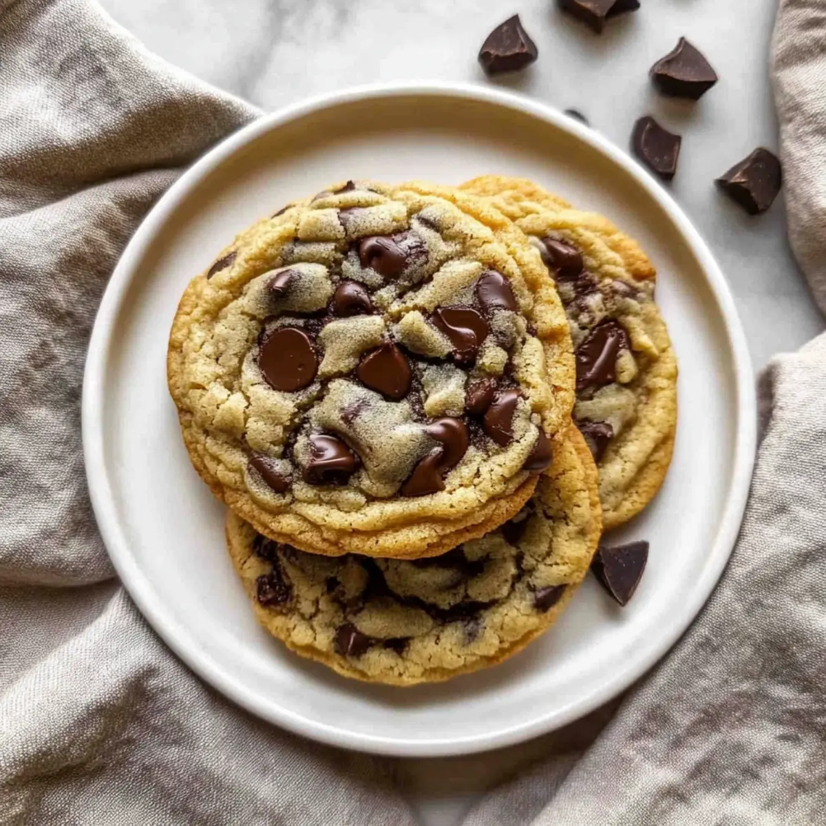 Chewy Bakery-Style Chocolate Chip Cookies that Melt in Your Mouth