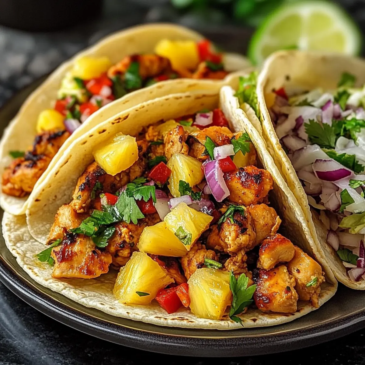 Pineapple Chicken Tacos: A Tasty and Effortless Delight